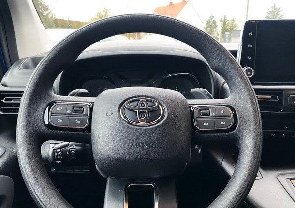 Toyota Proace City Verso cena 152999 przebieg: 7, rok produkcji 2024 z Lubraniec małe 407